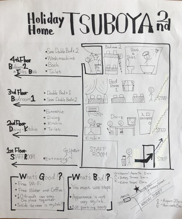 Holiday Homes Tsuboya 2Nd Naha Bagian luar foto